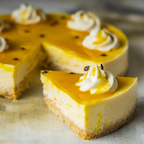 Passionfruit Cheesecake Hola Keto Desserts Dubai UAE 2