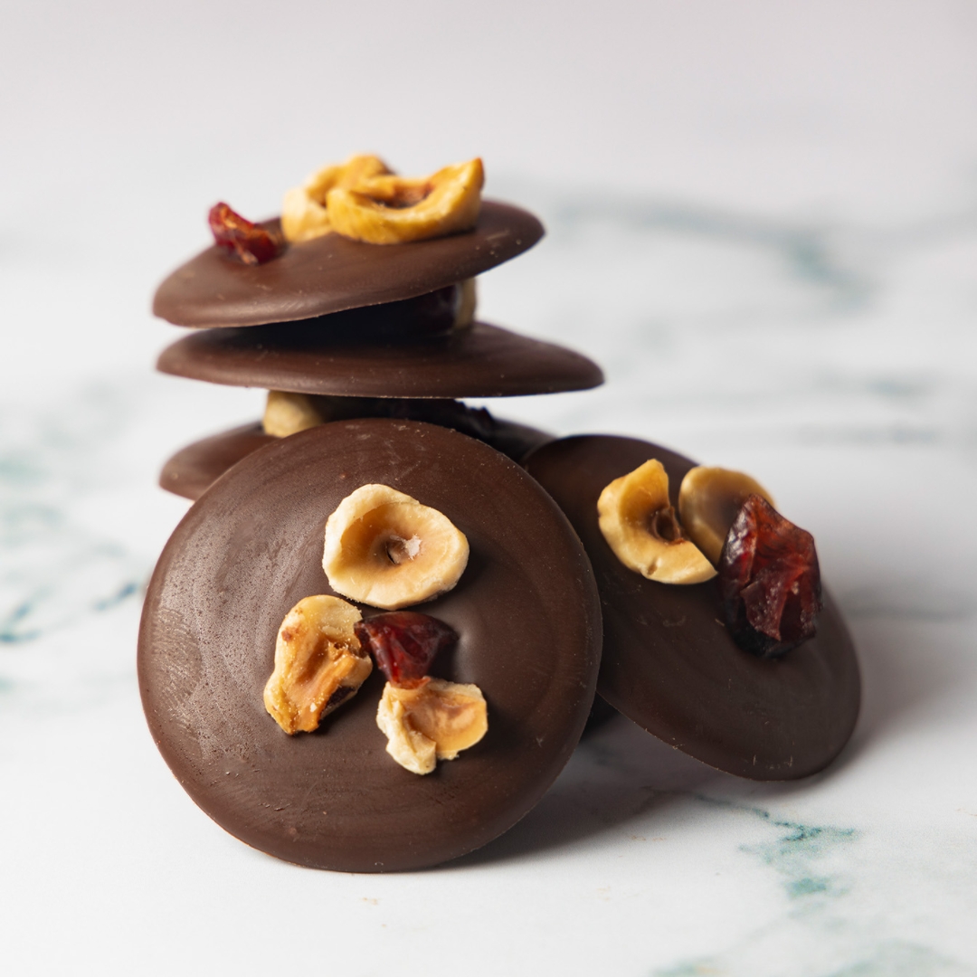 Fruit-Nuts-Dark-Chocolate-Discs-2-hOLa-Keto-Desserts-Dubai-Abu-Dhabi-Sharjah-Al-Ain-Fujairah-Ajman-UAE