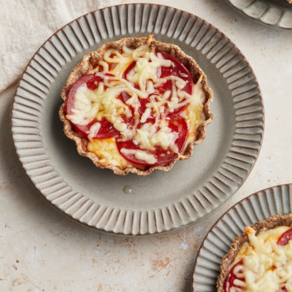 Pepperoni Tartlets 2 Pcs. hOLa Keto Desserts UAE