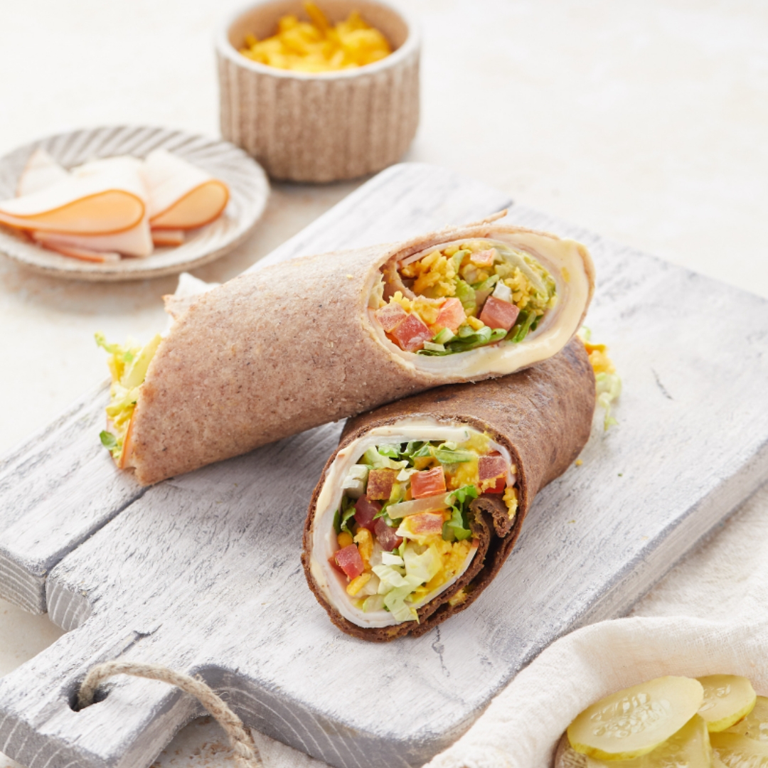 Turkey Cheese Wrap Healthy Options by L hOLa Dubai Abu Dhabi Sharjah Fujairah Ajman Al Ain UAE