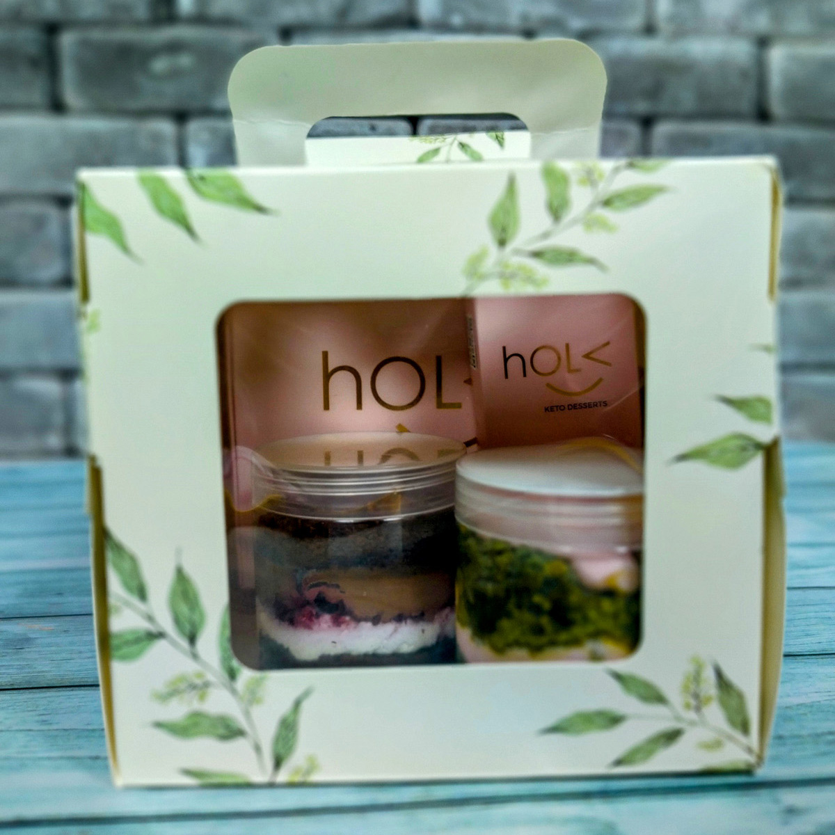 Healthy Jars Bars Pound Cake Box hOLa Keto UAE Delivery in Dubai, Abu Dhabi, Sharjah, Al Ain, Fujairah, Ajman & Ras Al Khaimah