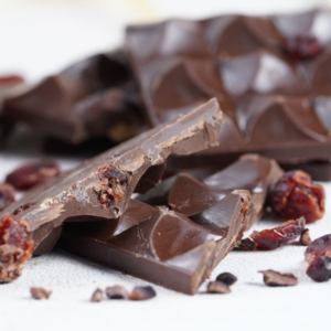 Cranberry Stuffed Chocolate Bar by hOLa Keto Desserts Dubai Abu Dhabi Sharjah Al Ain Fujairah Ajman UAE