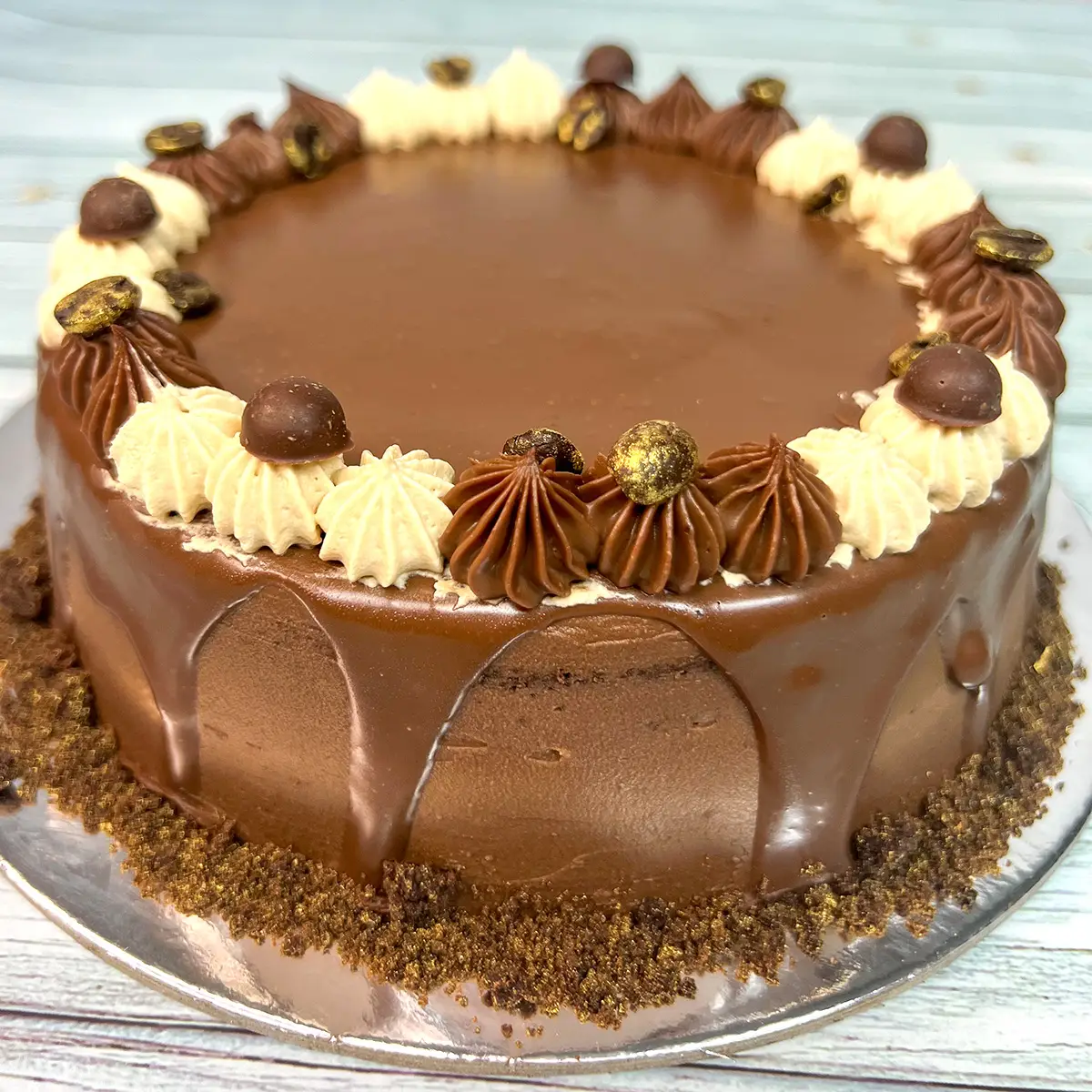 Mocha Cake hOLa Keto Desserts Dubai Abu Dhabi Ajman Al Ain Fujairah Sharjah