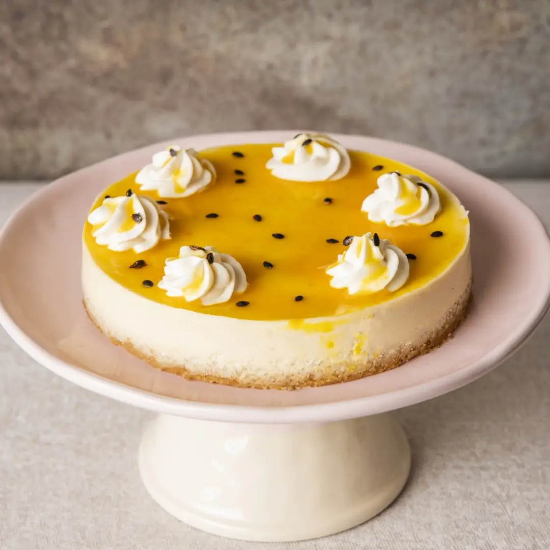 Passionfruit Cheesecake Hola Keto Desserts Dubai UAE
