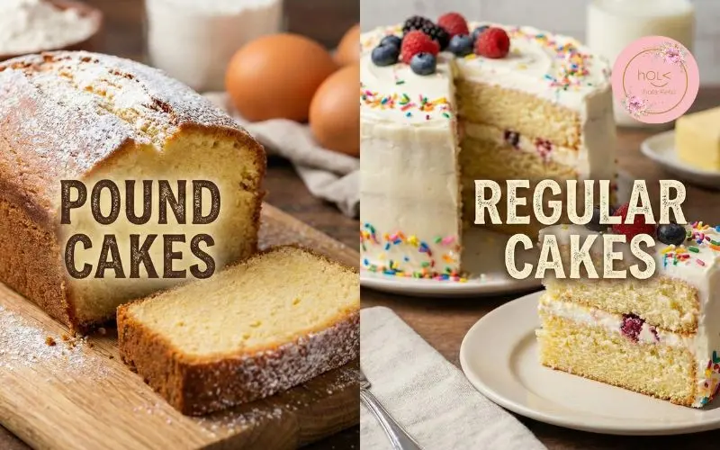 Pound Cakes vs Regular Cakes