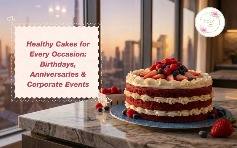 Healthy Cakes for Every Occasion: Birthdays, Anniversaries & Corporate Events